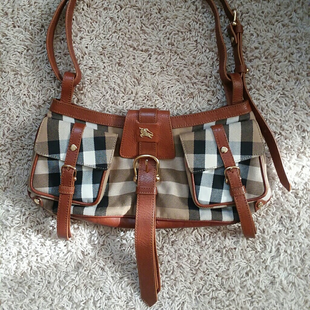 SOLD EUC Burberry Cinda Shoulder Bag